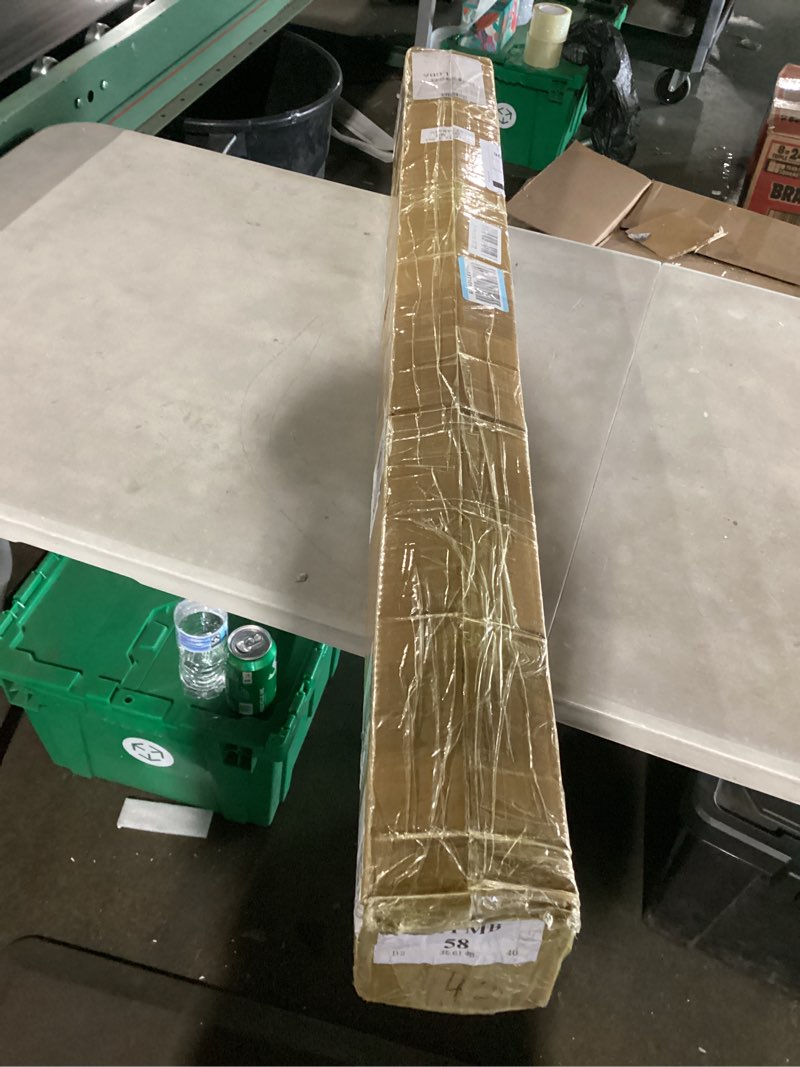 Condition photo showing New/Like New for weysat 1 set 94.5in x 47.2 in mdf board and batten wall panel kit premade wainscoting panels decorative wall molding trim slats paintable accent kit for diy home bedroom living room decor 1 94.5"l x 47.2"w