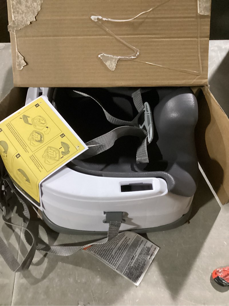 Condition photo showing Good Condition for ingenuity baby base 2-in-1 booster feeding and floor seat with self-storing tray - slate