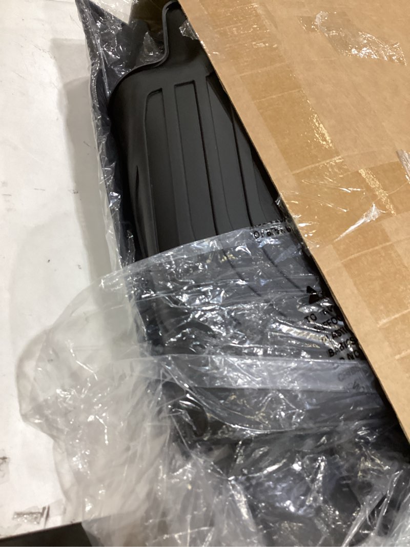 Condition photo showing As Is for This item appears to be a set of custom-fit all-weather floor liners for a vehicle, commonly manufactured by brands like Tesmanian or Lasfit.  
