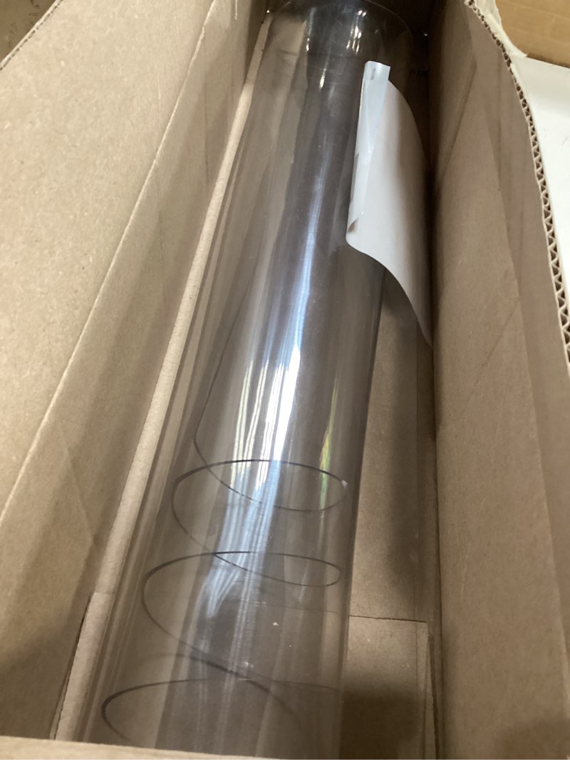 Condition photo showing Good Condition for warmstar clear table cover protector 24 x 48 inch, 2mm thick plastic table cover rectangle,pvc clear table protector,desk protector mat for kitchen, dresser, writing desk?dining room table 24" x 48"