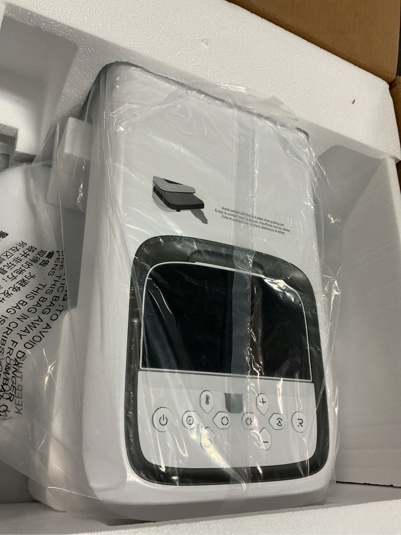 Condition photo showing Good Condition for HTVRONT Auto Heat Press 2 - Heat Press Machine for T Shirts with Adjustable Pressure & Higher Heating Height, Heats Up Fast & Evenly Heat Press 15x15 for HTV, Sublimation, Heat Transfer Projects Daisy White