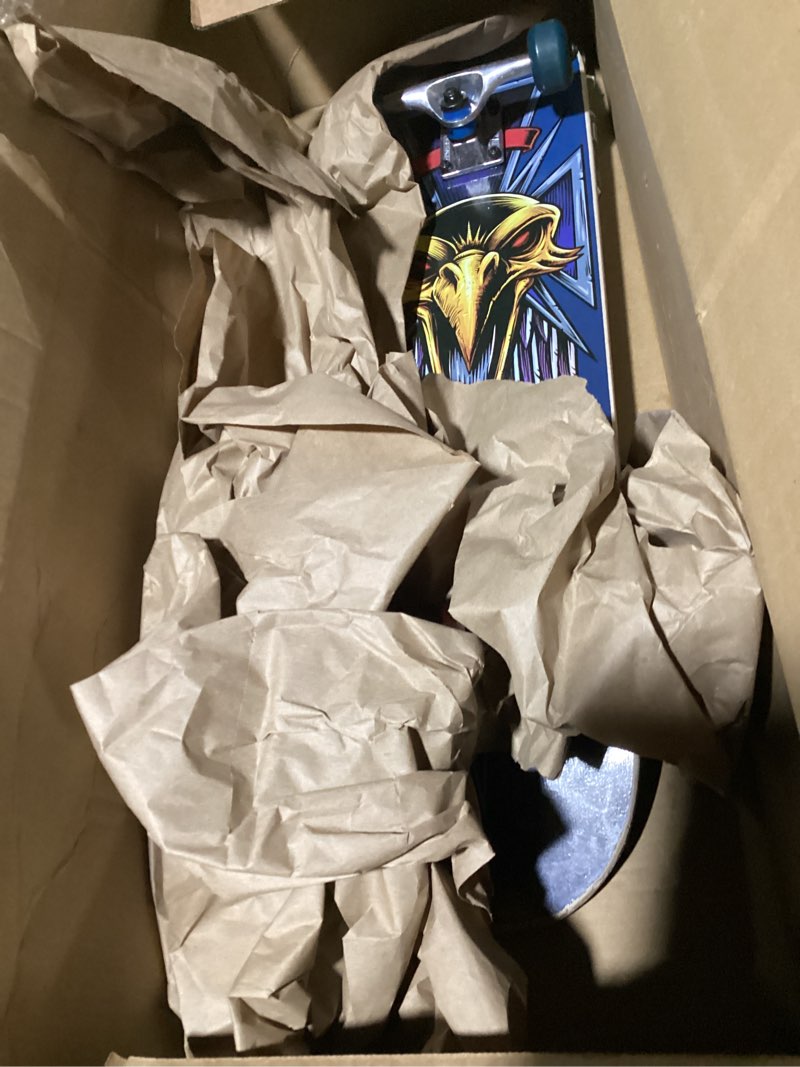 Condition photo showing New/Like New for Tony Hawk 31 inch Skateboard, Tony Hawk Signature Series 2, 9-ply Maple Deck Skateboard for Cruising, Carving, Tricks and Downhill, Dagger/Cross/Skull