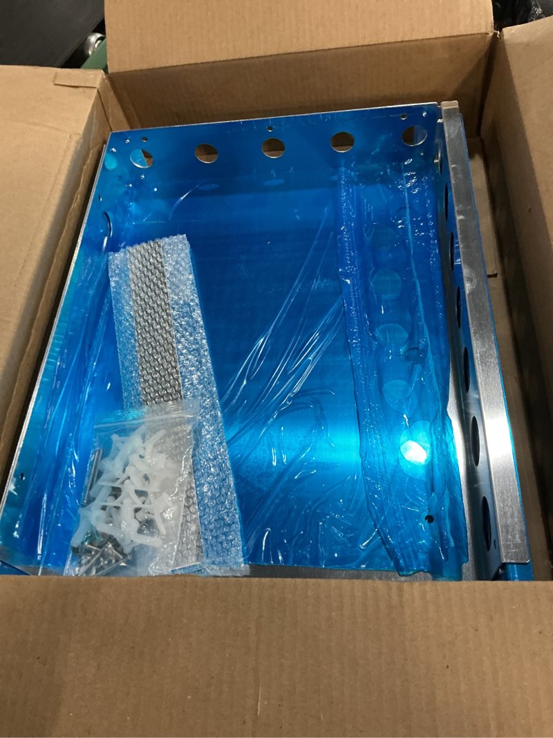 Condition photo showing Good Condition for floating shower bench - adjustable, pre-formed rectangular shower bench (3”x14.5”x19”-33”) 3”h x 14.5”d x 19”w - 33”w