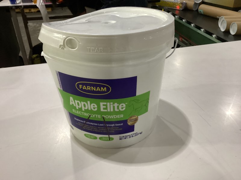 Condition photo showing Good Condition for farnam apple elite electrolyte supplement powder for horses  20lb