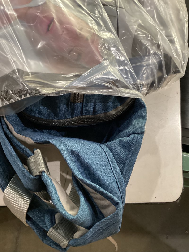 Condition photo showing As Is for side-sleeping backpack, new version with touch fastener tape & chest strap, alleviates snoring caused by throat issues (backpack - touch fastener tape: s)