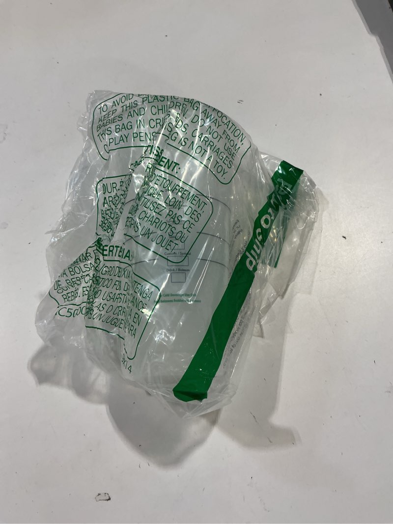 Condition photo showing Good Condition for starbucks 2 pack bundle - reusable frosted 24 oz cold cups with lid and green straw w/stopper