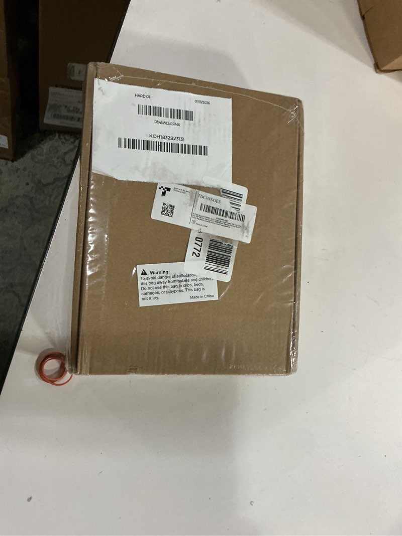 Condition photo showing New/Like New for 30 Pack Rounded Satin Door Hinges Brushed Nickel 3.5 Inch Interior 3 1/2 Inch 5/8" Radius Corners Iron Bifold Silver Residential Bed Room Hinge for Doors Hardware Controls House Decor Accessories 30 Pack Satin Nickel-Rounded