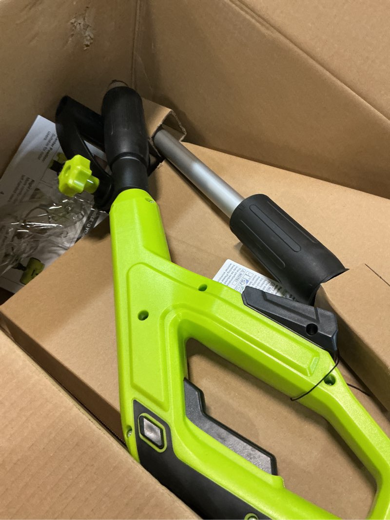 Condition photo showing Good Condition for snapfresh 20v snow shovel cordless,12” electric snow thrower kit,without battery and charger(only tool) green-onlytool