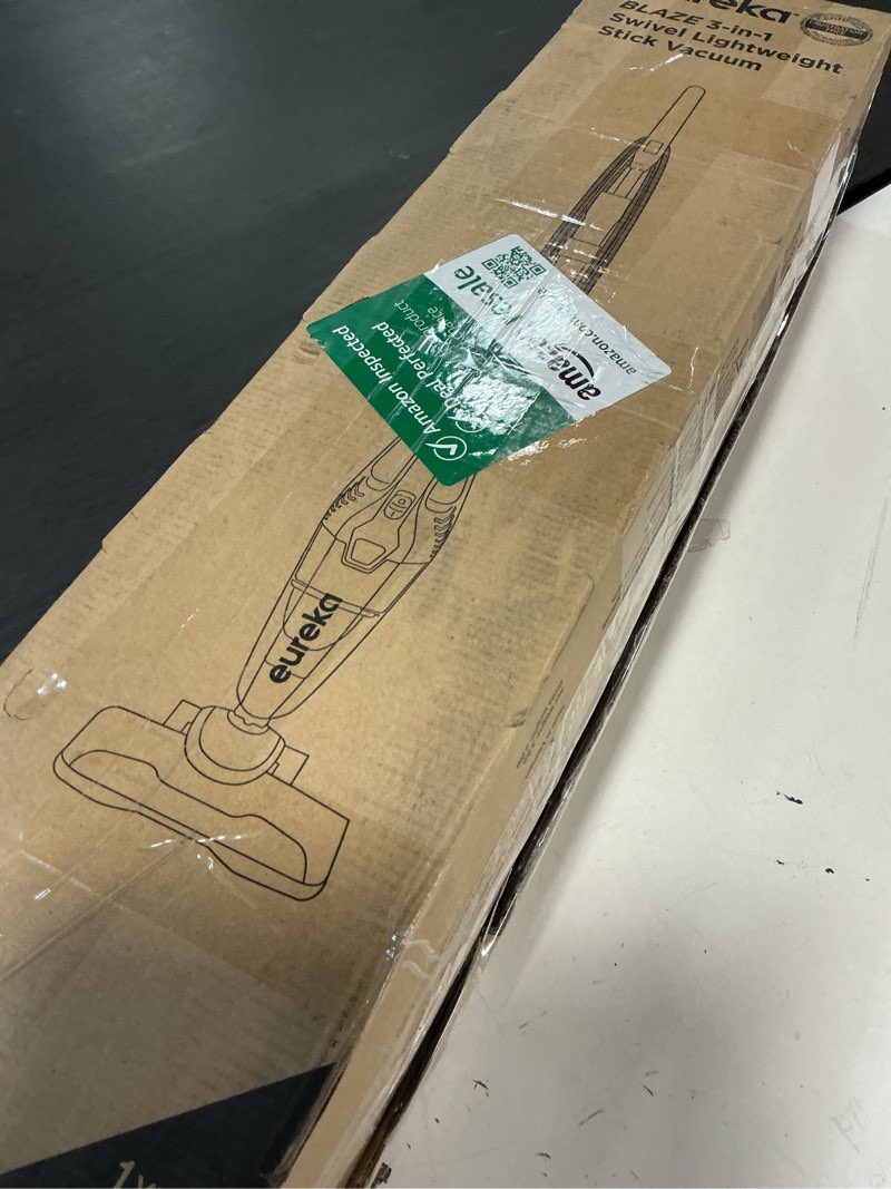 Condition photo showing Good Condition for Eureka Blaze Stick Vacuum Cleaner, Powerful Suction 3-in-1 Small Handheld Vac with Filter for Hard Floor Lightweight Upright Home Pet Hair, Dark Black 3-in-1 Handheld Vac NES210 Blaze Black