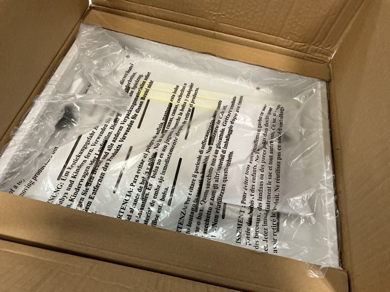 Condition photo showing Good Condition for Pull Out Cabinet Organizer with Nano Adhesive, Heavy Duty Full-Extension Slide-Out Drawer for Kitchen Cabinet Organizers and Storage, No Drill Roll out Pantry Shelf, 15.8"W x 16.9"D x 3.1"H , White White 15.8" Wide-16.9"Deep (1Pack?