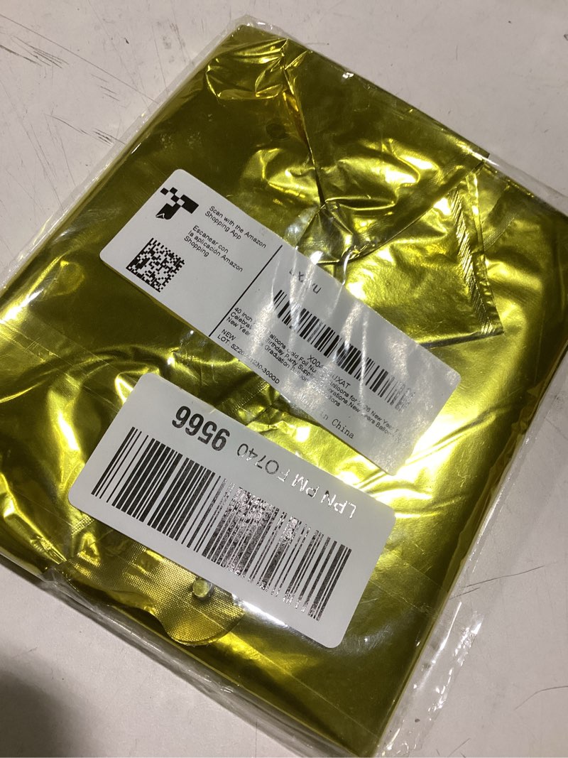 Condition photo showing Good Condition for 40 inch 2026 balloons gold foil number balloons for 2026 new year festival celebration or birthday party supplies decorations,new years balloon 2026, new years eve graduation balloons decorations gold 2026 balloons