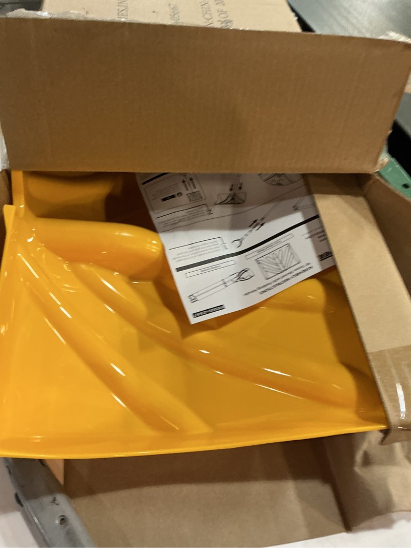 Condition photo showing Good Condition for True Temper 18" Poly Folding Snow Shovel, Convenient Storage, Collapsible, Compact for Cars or Camping