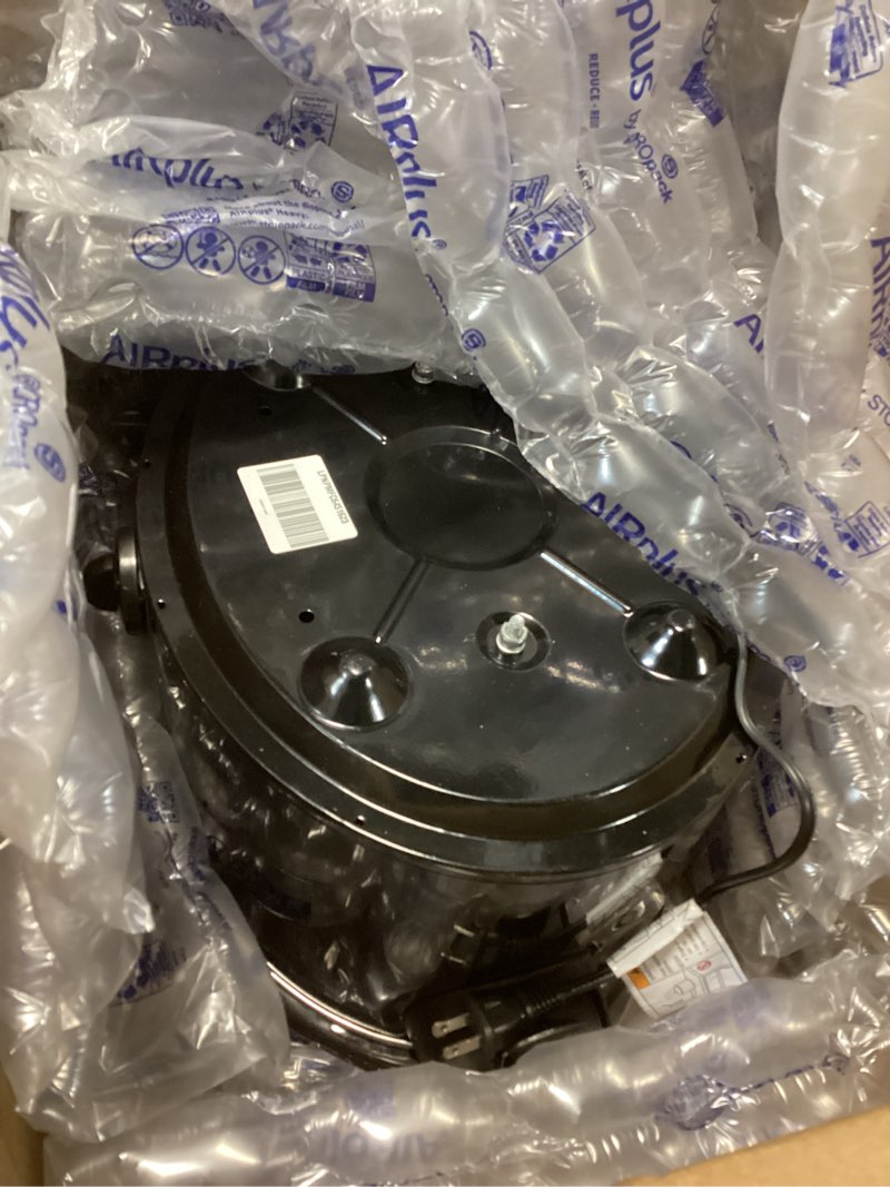 Condition photo showing As Is for Hamilton Beach Slow Cooker, Extra Large 10 Quart, Stay or Go Portable With Lid Lock, Dishwasher Safe Crock, Black (33195) 10 Quarts Black