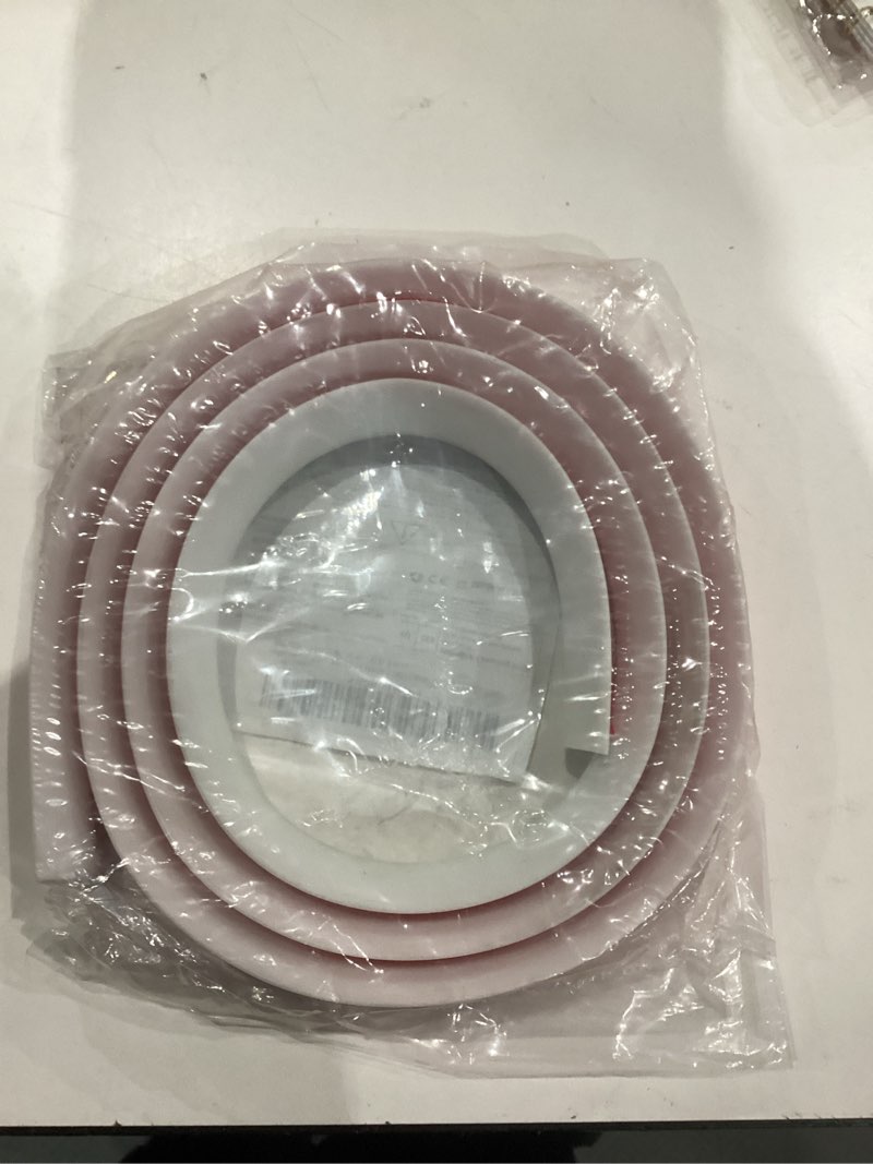 Condition photo showing New/Like New for 71 Inch Collapsible Shower Water Dam, Shower Threshold Water Dam, Waterproof Splash Guard for Walk-in Shower and Bathroom, Adjustable Dry and Wet Separation Barrier (White)