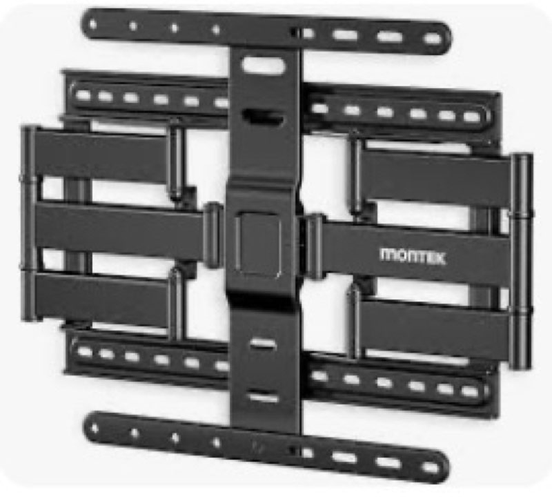 monTEK 1.1" Ultra Slim TV Wall Mount for 37-75 Inch TVs, 132lbs Heavy Duty, 4X Weight Tested, Full M