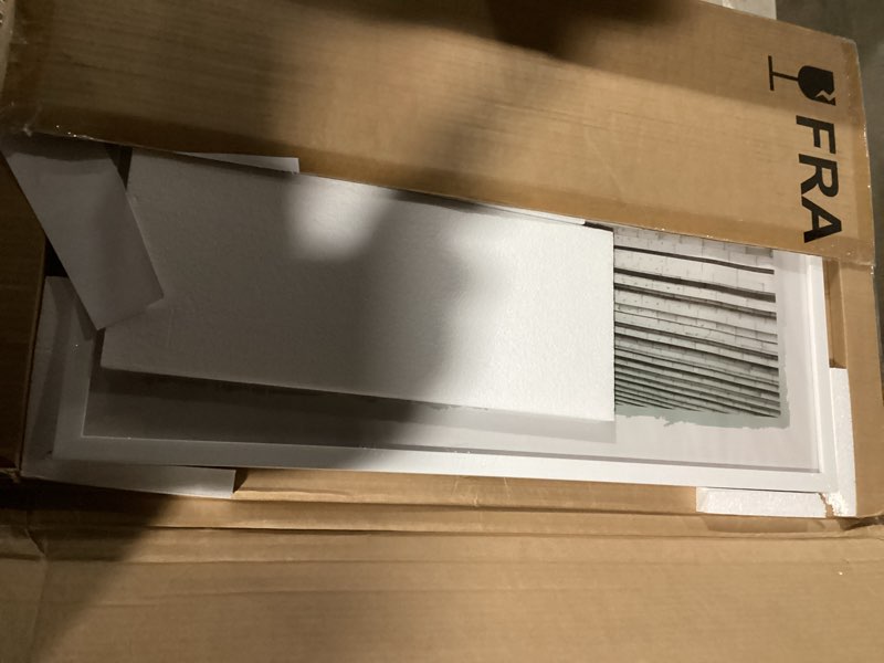 Condition photo showing Good Condition for MCS Foundation 20x30 Poster Frame Traditional White, Vertical & Horizontal Wall Hanging Large Picture Frame for Photos, Posters & Art Prints (1-Pack)