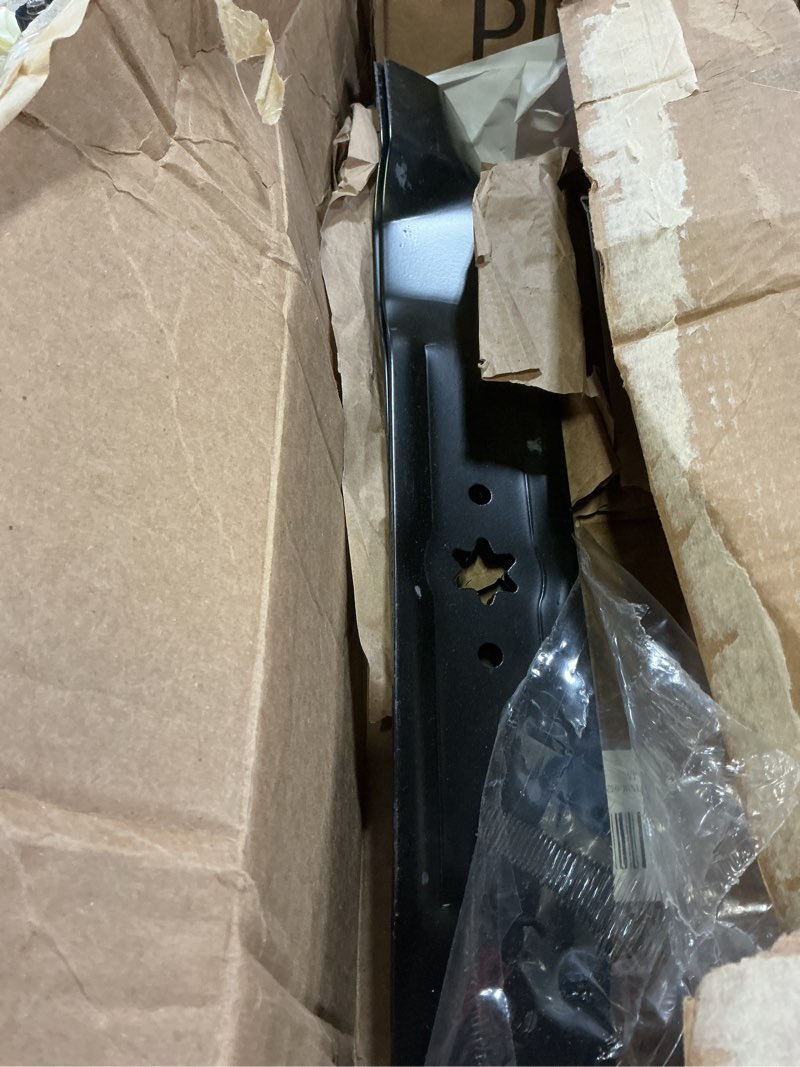 Condition photo showing Good Condition for (2 pack) replacement mulching lawn mower blades for mtd/cub cadet/troy bilt 942-04126 942-0616 942-0616a 942-04087 742-04126 742-0616 742-0616a 742-04087 - fits lt1040 lt1042 lt4200, 42” deck mower