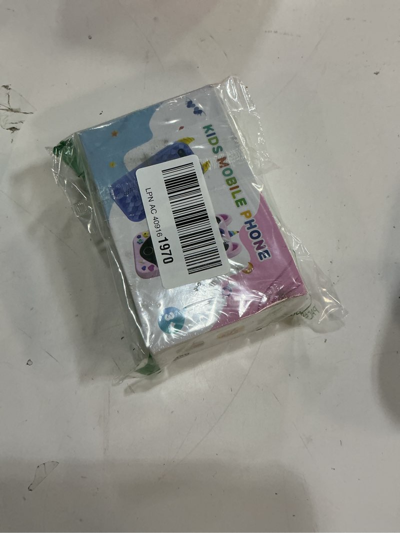 Condition photo showing New/Like New for Kids Smart Phone for Girls Gifts - Toddler Christmas Birthday Gift for Age 3 4 5 6 Year Old, Kids Cell Phone Toy with Touchscreen, Dual Cameras, Learning, Kid Mp3 Player, Games with 32 GB Card pinkunicorn