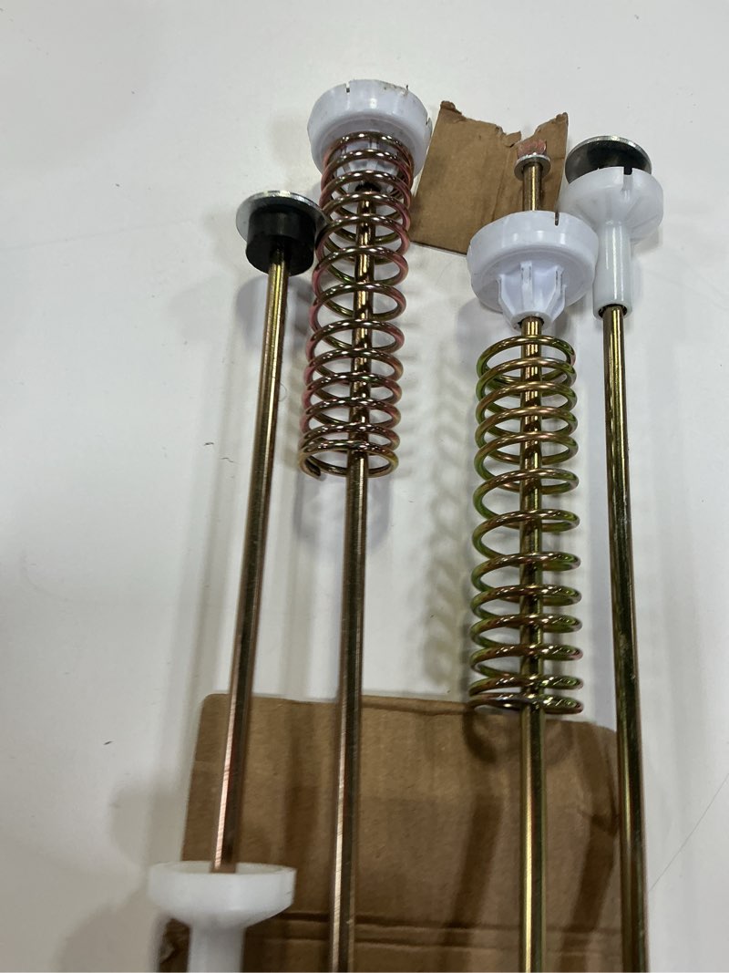 Condition photo showing Good Condition for (Incomplete)ApplianPar AJK72909307 Washer Suspension Rod Spring Damper Assembly Kit for LG Washing Machines WT60