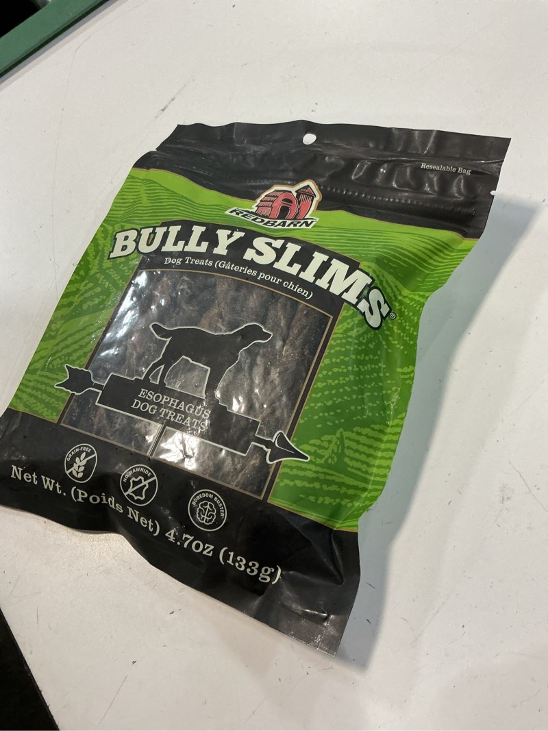 Condition photo showing Good Condition for redbarn bully slims esophagus dog treats – 4.7 oz bag – single protein made with natural beef esopha