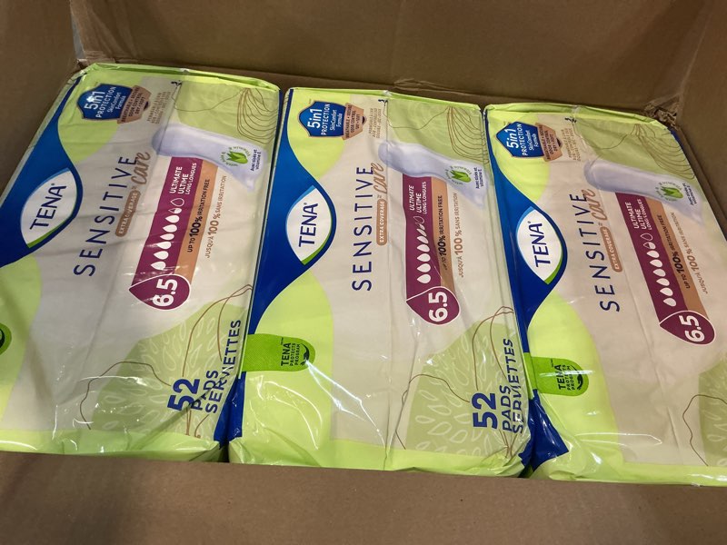 Condition photo showing New/Like New for Tena Intimates Extra Coverage Ultimate Incontinence Long Pads  156ct