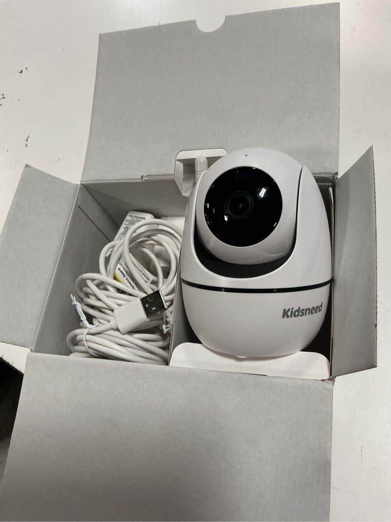 Condition photo showing Good Condition for kidsneed baby monitor with camera and audio - 5 inch 720p video baby monitor, no wifi, 48h battery life, night vision, two way talk, remote pan tilt zoom, thermal monitor?1000 ft range ?530? black1