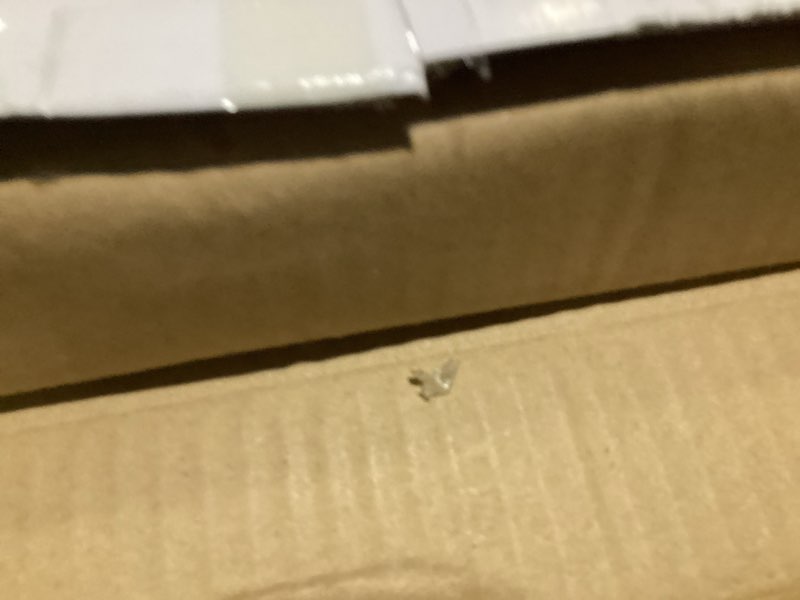 Condition photo showing As Is for TP Serving Trays with Handles, 19 Inch Large Rectangular Melamine Serving Platter Set of 2, Retro Teal 19" x 12" Retro Teal