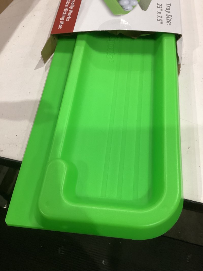 Condition photo showing Good Condition for gosports all-weather golf ball tray - 24 ball capacity - compatible with all hitting mats - black or green