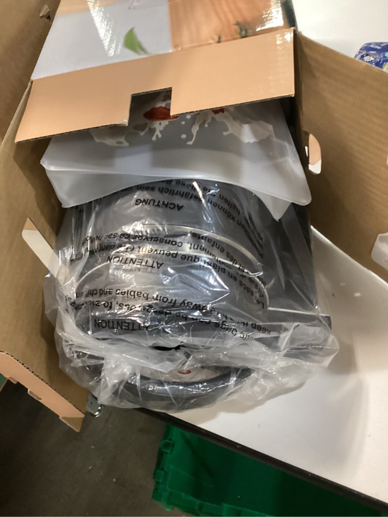 Condition photo showing New/Like New for 304 Stainless Steel Almond Milk Maker Machine (Built-in Filter) 50oz 6-7 Cups Per Batch, 8-IN-1 Cooking Blender Make Plant Based Nut Milk, Soy Oat Milk, Soup & Juice, Automatic Cleaning (Black)