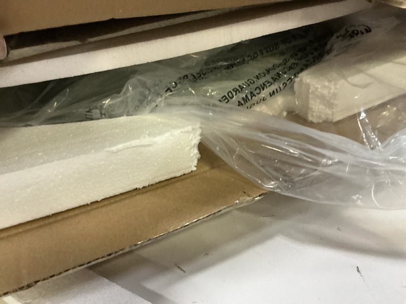 Condition photo showing Good Condition for VocalStar Frameless Oval Mirror, 16" x 24" Bathroom Wall Mirror with Beveled Edge, Modern Decorative Vanity Mirrored for Living Room, Entryway, Bedroom | 1/4-Inch Shatterproof Glass Oval 16"L x 24"W