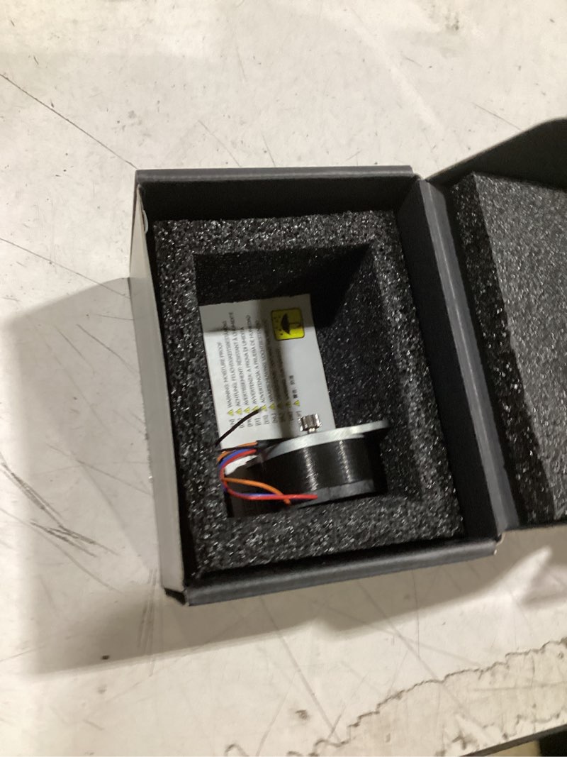 Condition photo showing As Is for creality official k1/k1 max/k1c extruder motor, original k1 series circular stepper motor, 12-tooth gear, high-torque 3d printer extruder motor for k1 se/k1 max 2025/ender 3 v3/ender 3 v3 plus