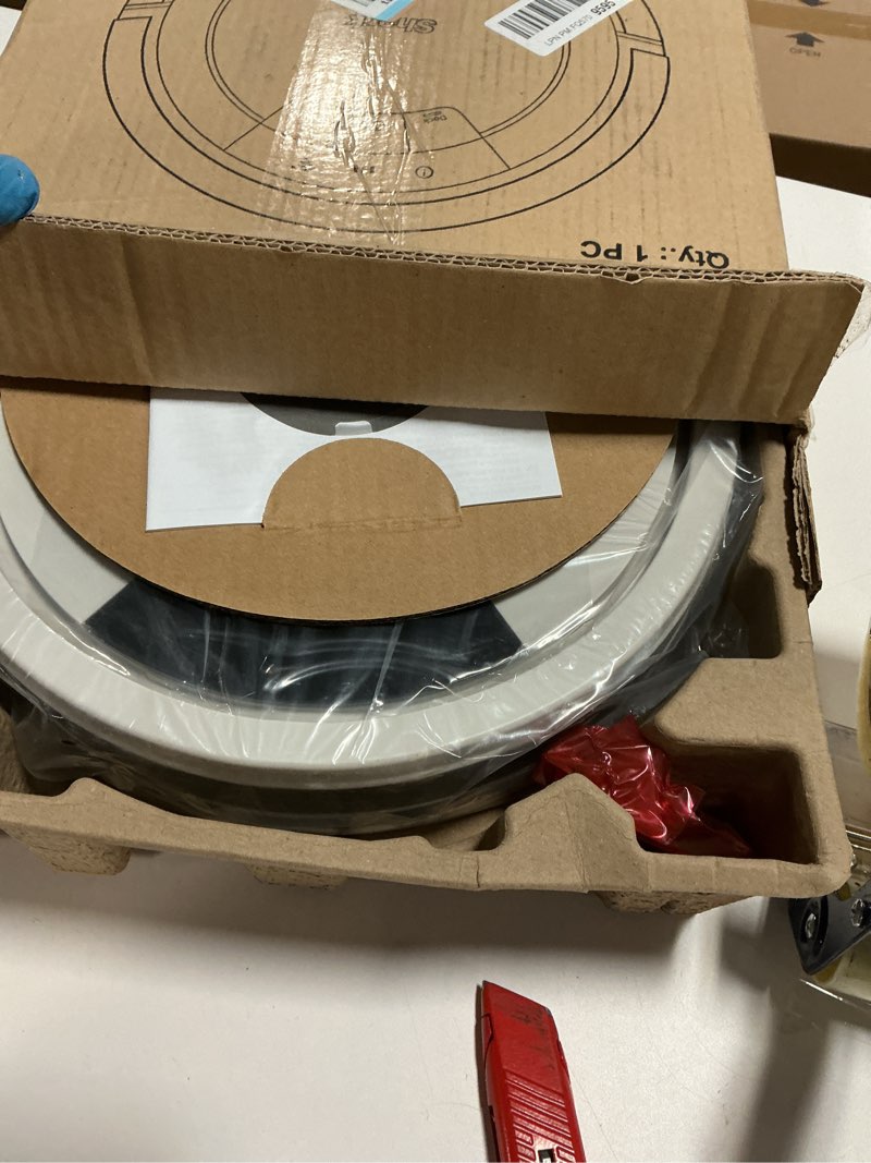 Condition photo showing New/Like New for Shark AV752 ION Robot Vacuum, Tri-Brush System, Wifi Connected, 120 Min Runtime, Works with Alexa, Multi Surface Cleaning, White ION Robot (White)