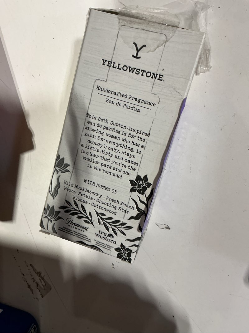 Condition photo showing As Is for tru western yellowstone eau de parfum original mini 1 fl oz 30 ml 1 count