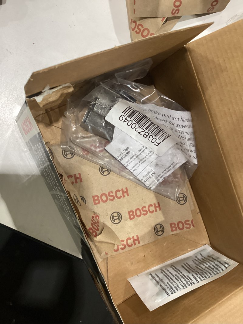 Condition photo showing Good Condition for bosch bsd1159 severe duty ceramic disc brake pad set - compatible with select buick allure, lacrosse, lucerne; cadillac dts; chevrolet impala, impala limited, monte carlo; front