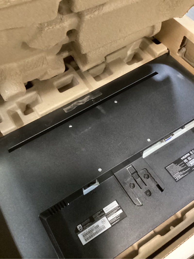 Condition photo showing As Is for Philips 221V8LB 22 inch Class Thin Full HD (1920 x 1080) Monitor, 100Hz Refresh Rate, VESA, HDMI x1, VGA x1, LowBlue Mode, Adaptive Sync, 4 Year Advance Replacement Warranty