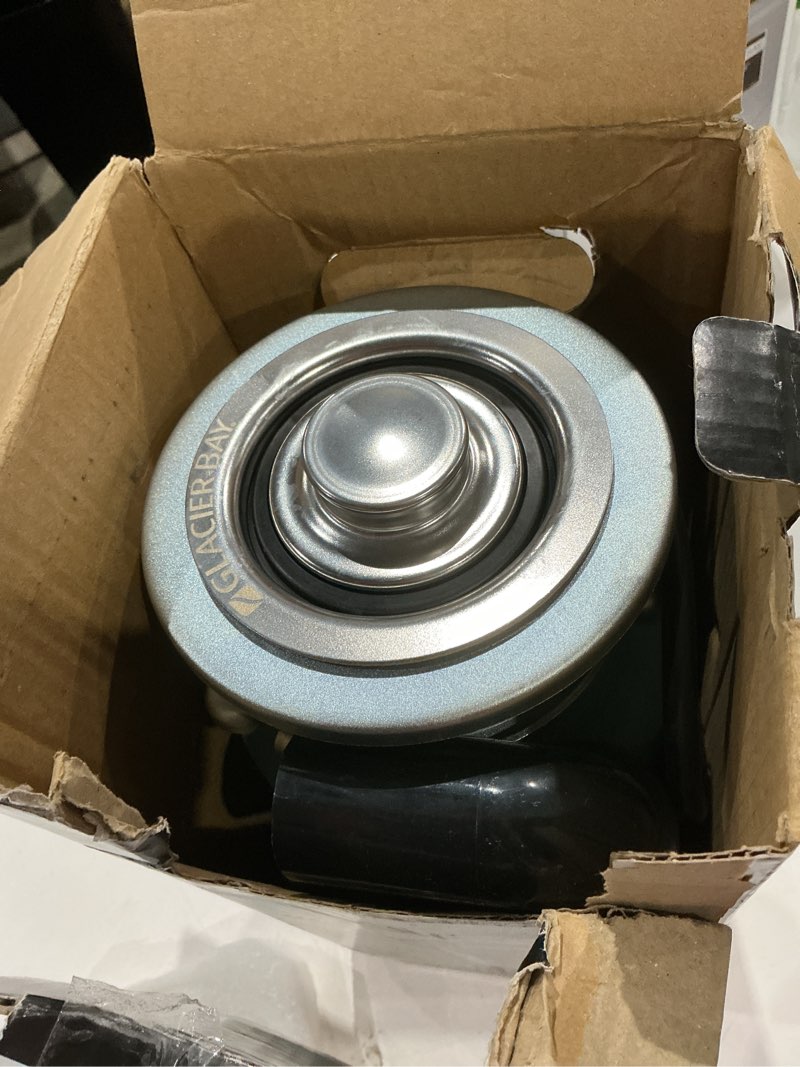 Condition photo showing As Is for turbogrind max 1 hp. continuous feed garbage disposal with power cord