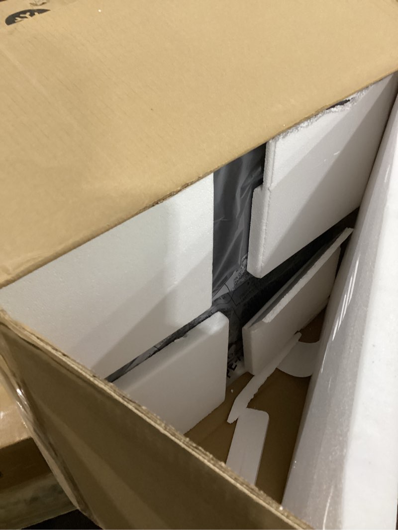 Condition photo showing Good Condition for Midea WHD-113FB1 Double Door Mini Fridge with Freezer for Bedroom Office or Dorm with Adjustable Remove Glass Shelves Compact Refrigerator, 3.1 cu ft, Black Black 3.1 cubic feet