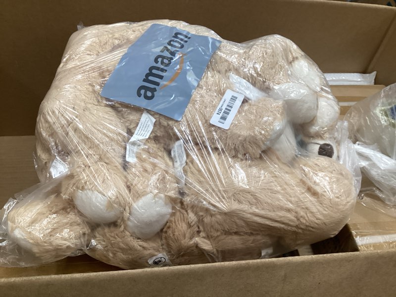 Condition photo showing Good Condition for morismos 10-pack teddy bear bulk for baby shower,14-inch small teddy bear stuffed animal plush toy,soft bulk stuffed animal wholesale for baby shower centerpiece decoration birthday party favors,brown classic 10-pack bears