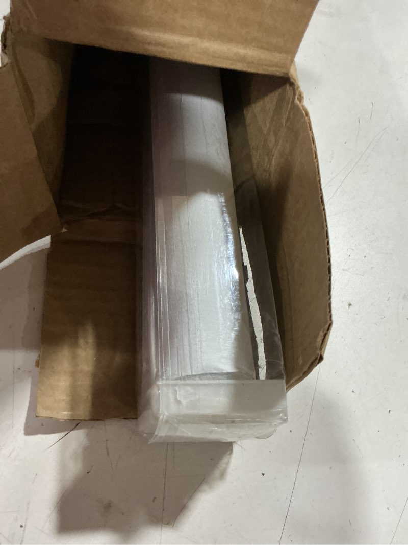 Condition photo showing As Is for chrisdowa blackout roller shades for windows, striped pattern cordless pull down door blinds with pr