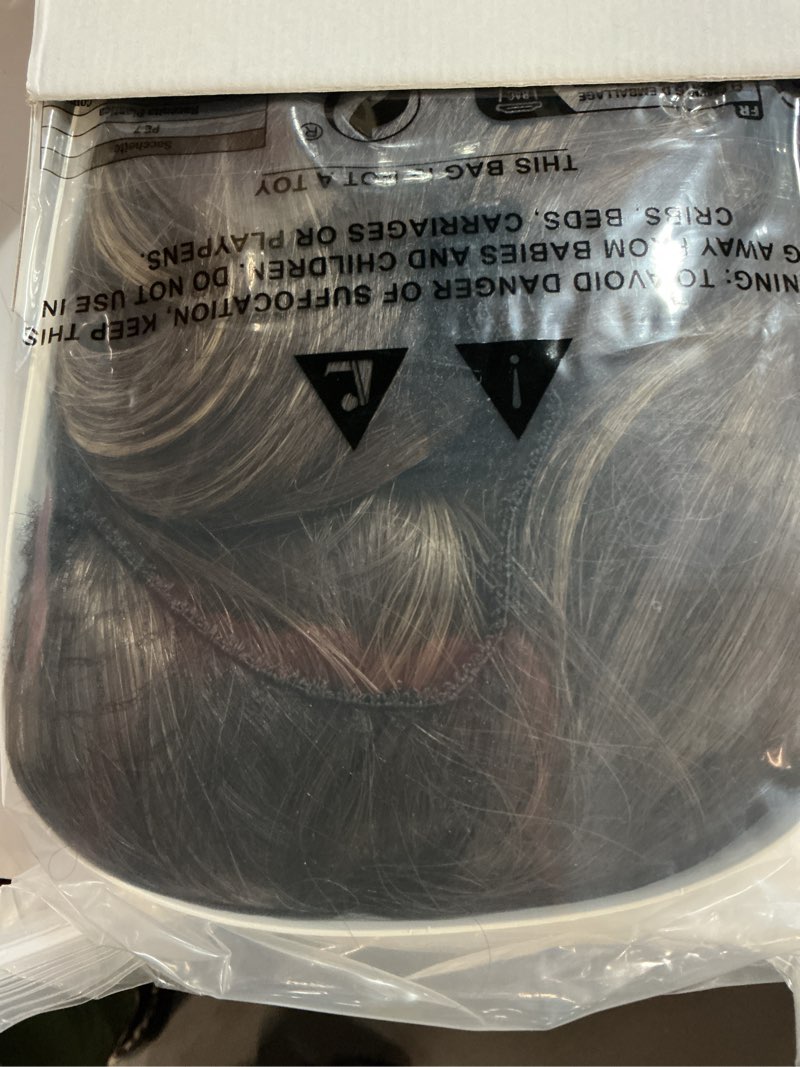 Condition photo showing New/Like New for haircube brown wigs for women,long layered brown with highlight wigs with bangs heat resistant synthetic fibre wigs(pelucas de cabello natural) light brown