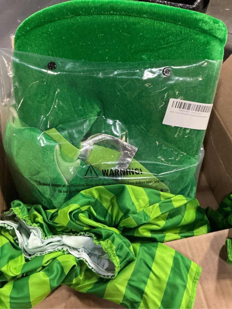 Condition photo showing Good Condition for st. patrick's hat shape suit for man and women for st. patrick's day average size