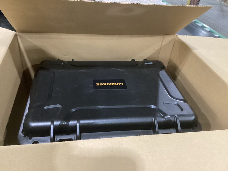 pistol gun case for multi handguns - hold multiple pistols & magazines, pre-cut waterproof hard shel