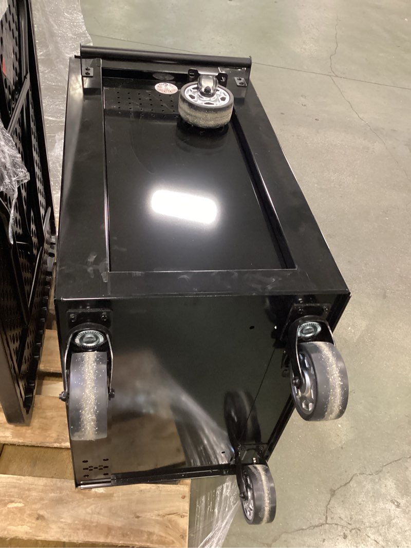 Condition photo showing As Is for Craftsman S2000 26 inch 5-Drawer Rolling Tool Cabinet - CMST98268BK Visit