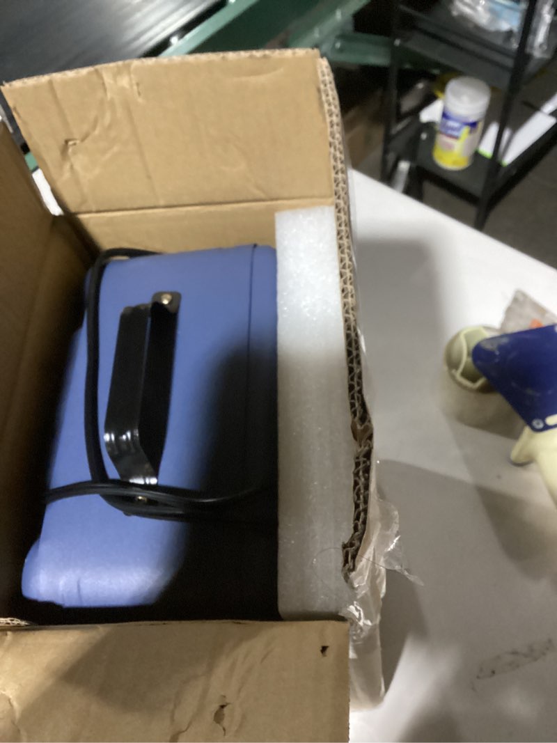Condition photo showing Good Condition for TEMPWARE Milkhouse Space Heater, 1300W/1500W Heater with Thermostat, 3 Heat Settings, Safe and Quiet Heater, Anti-Freezing Setting for Garage Workshop Warehouse, Blue