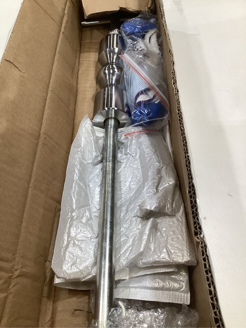 Condition photo showing As Is for inner cv axle puller tool with 5/8"-18 slide hammer, slide hammer puller set with 63mm 48mm cv joint fork adapter, axle removal tool for front wheel drive bearing & joint extraction