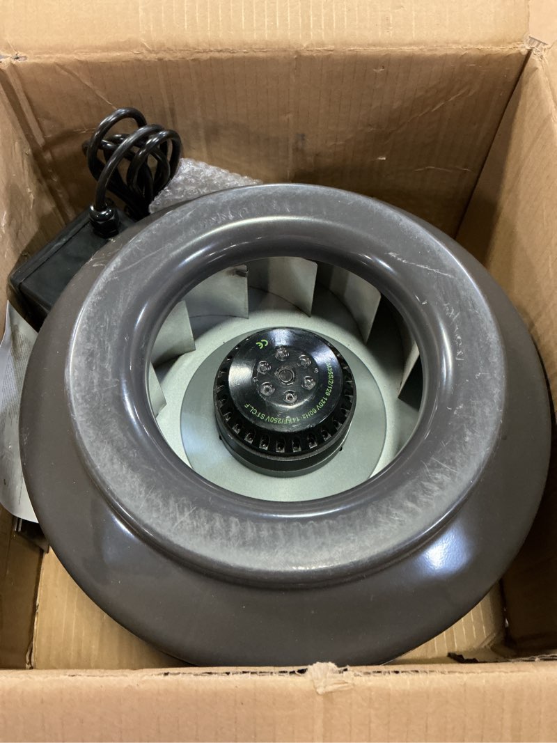 Condition photo showing Good Condition for 10 Inch Inline Duct Fan, 618 CFM Inline Fan Duct Exhaust Fan for Grow Tent, Indoor Garden Ventilation, NSK/SKF bearings