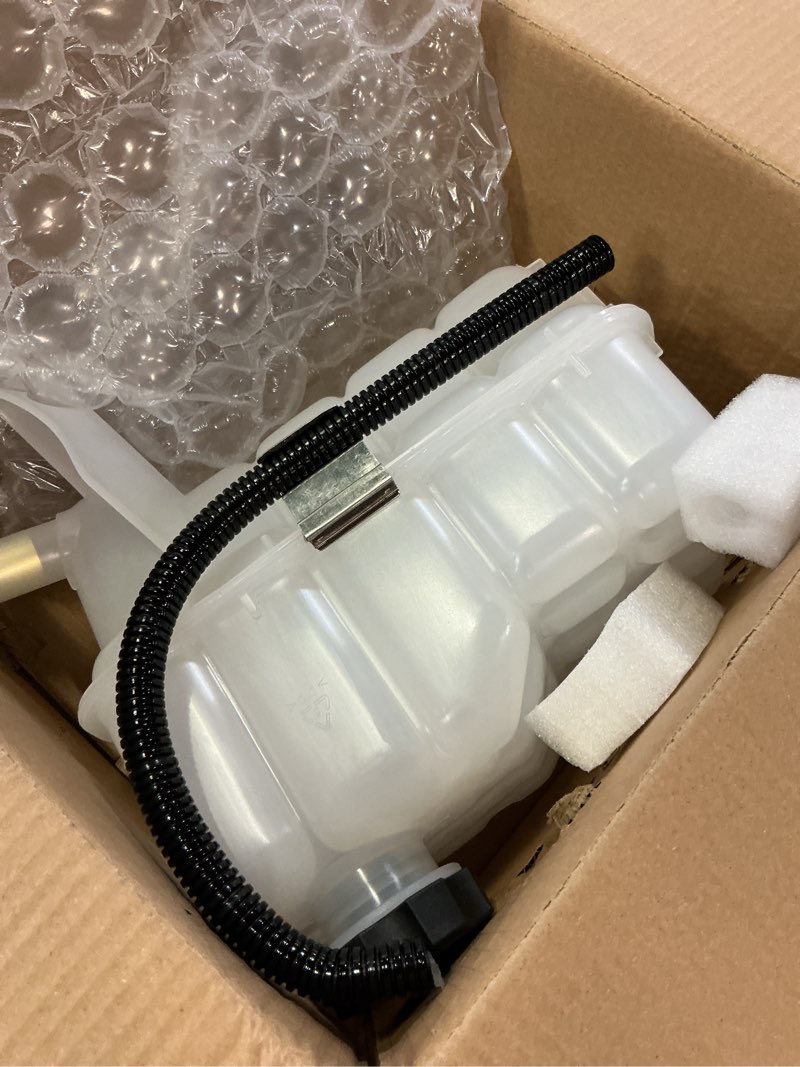 Condition photo showing Good Condition for a-premium coolant overflow recovery reservoir tank [w/sensor & cap] compatible with chevrolet silverado 1500 2500 3500, suburban, tahoe & gmc sierra, yukon & cadillac escalade