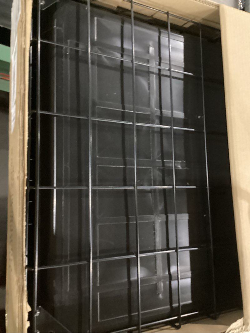 Condition photo showing Good Condition for homey pet 50 inch cat cages indoor, large 4-tier cat crates for indoor cats, collapsible metal wire cat kennel big multi-level cat cage for adult cats kitten kitty with hammock, ramp, 360° wheels 35.8"l x 22.2"w x 49.6"h