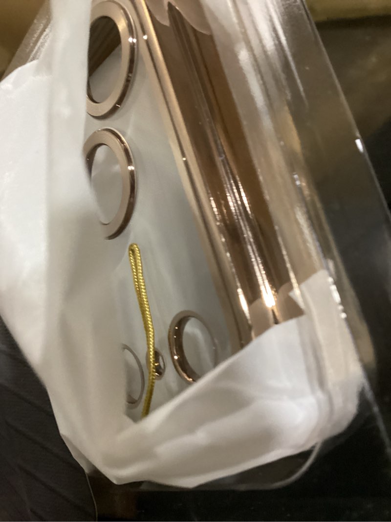 Condition photo showing Good Condition for Glitter for iPhone 17 Pro Max Case with Eye-catching Integrated Lens Protection, [Seamless Work with Magsafe] [Sparkly Bling Back Panel] Cute Women Girly Case for iPhone 17 Pro Max Desert Titanium