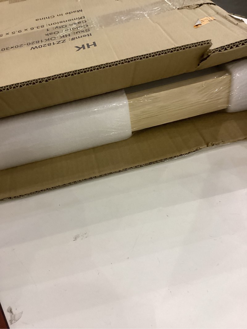 FinalFind Minimalist 20x30 Frame Set of 3, Natural Solid Oak Wood 20x30 Poster Frame, Lightweight fo